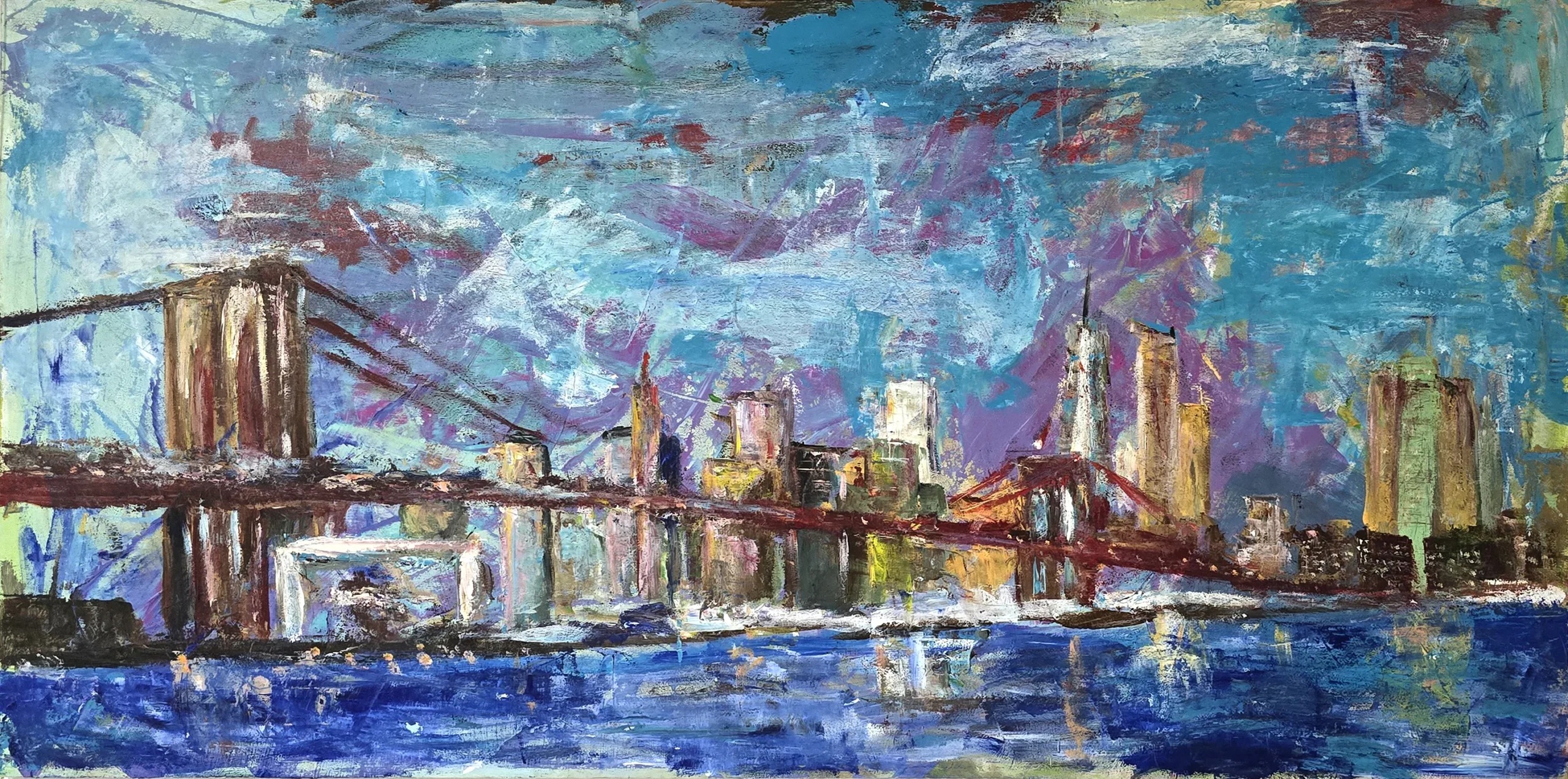 Brookling bridge-cuadro