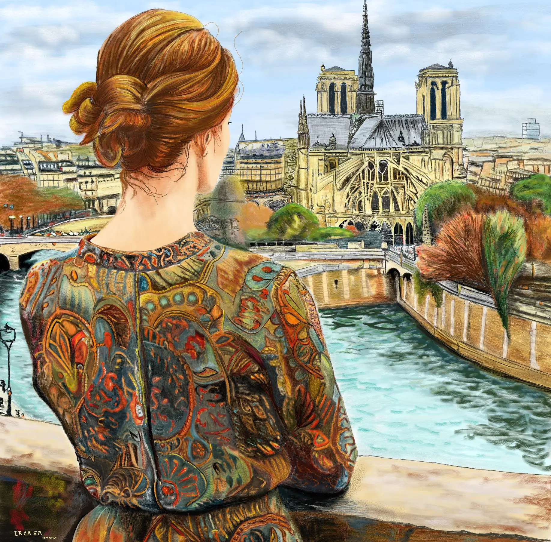 Notre Dame_cuadro