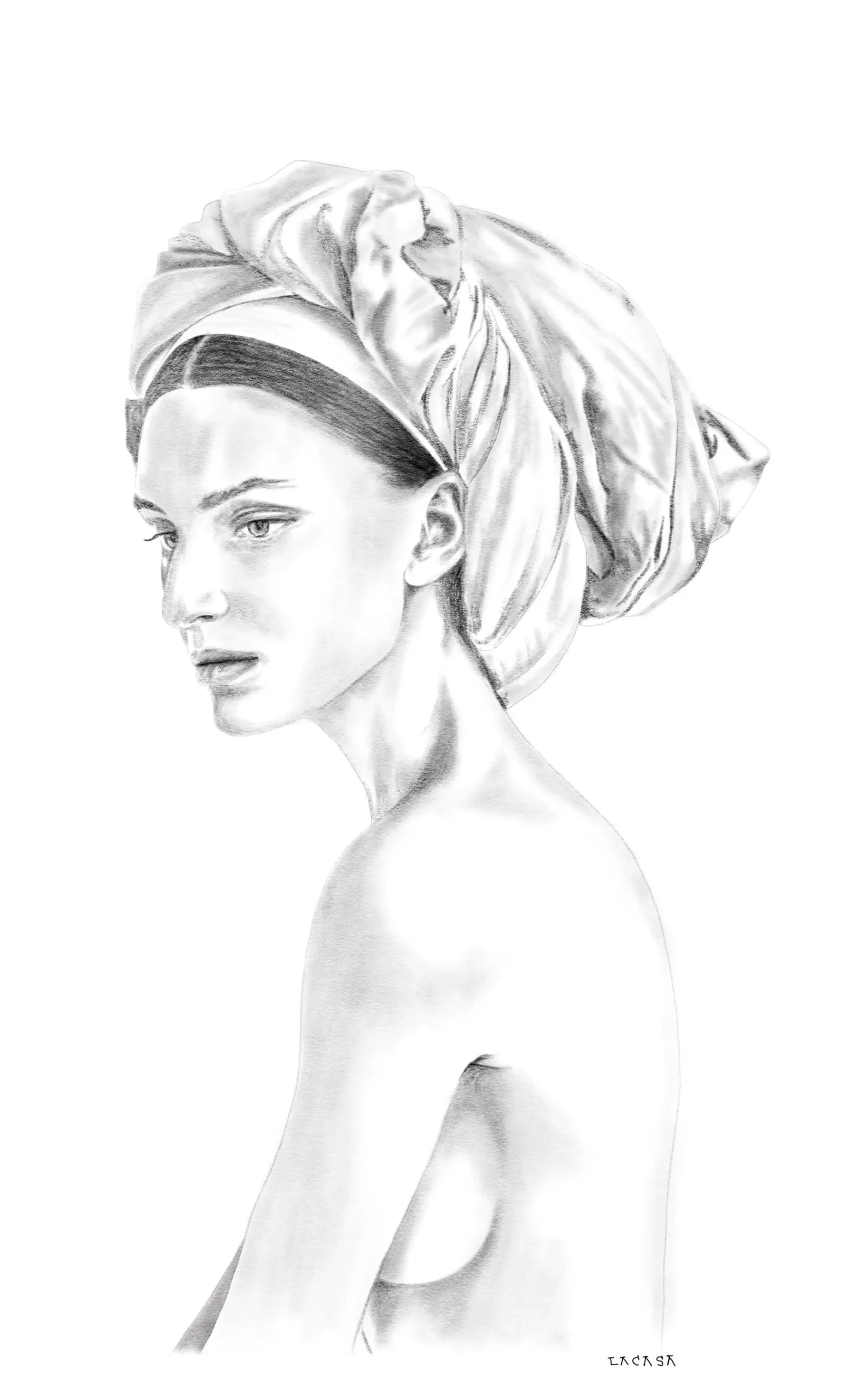 modelo con turbante