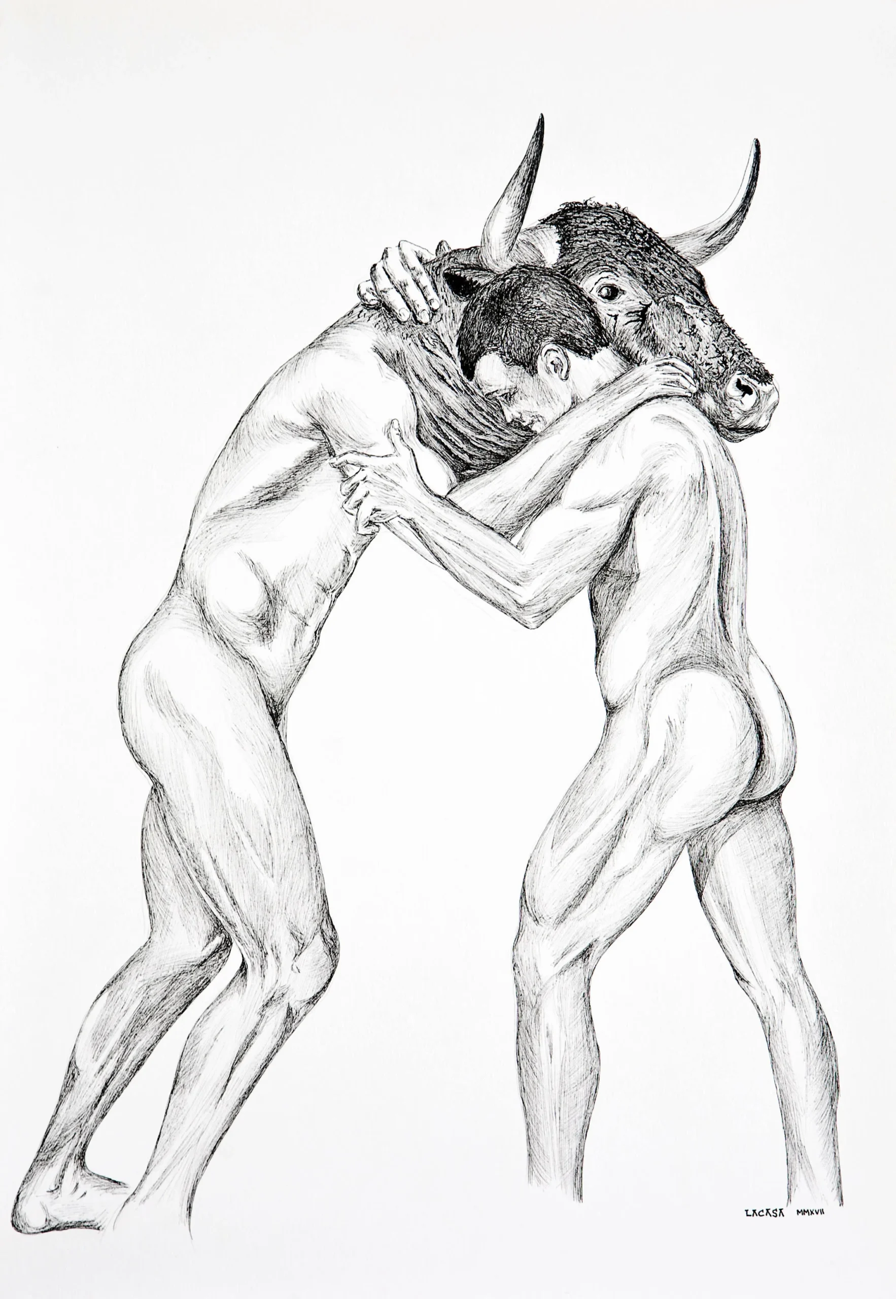 teseo y minotauro